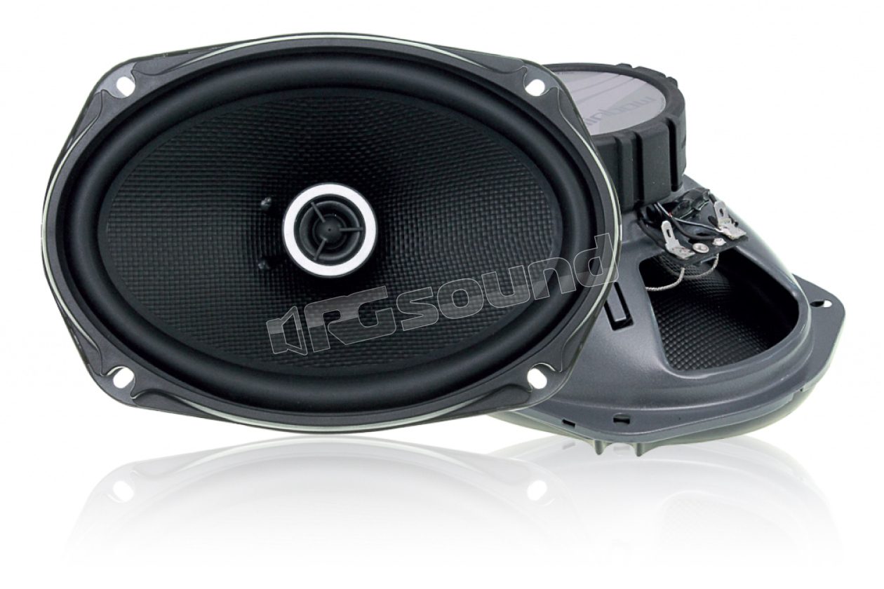 EL-X69 6x9" two-way coaxial speakers, Experience series Rainbow