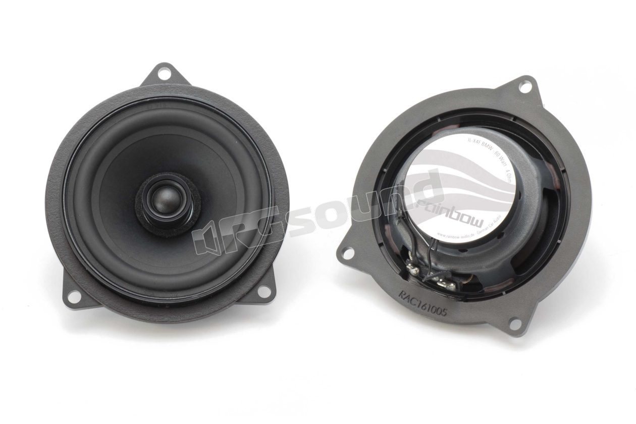 IL-X4 BMW F-Series Intelligence Line 10cm coaxial speakers custom-fit for BMW Rainbow