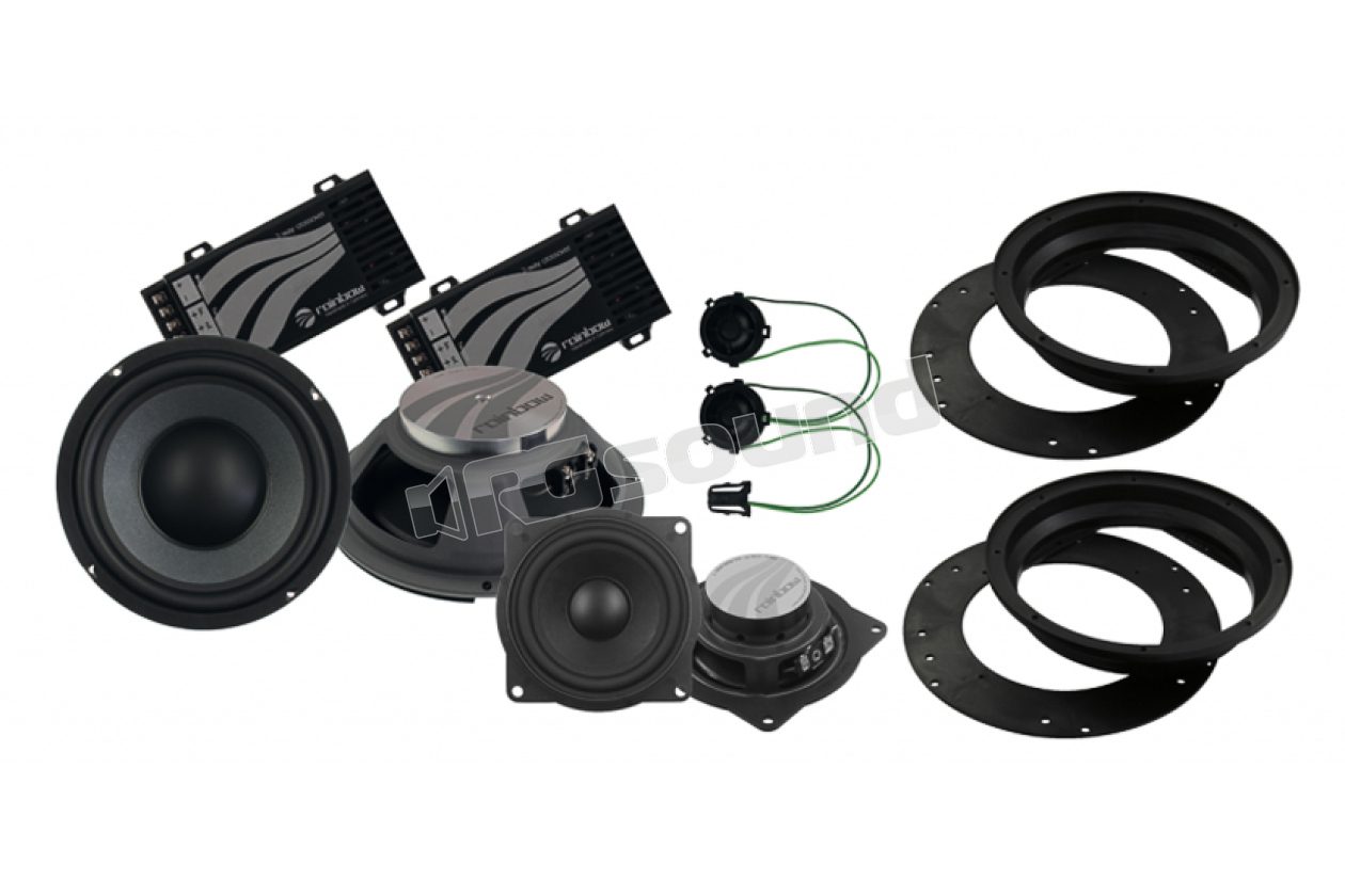 IL-C8.3 VW Golf 5 Intelligence Line 3-way kit custom-fit VW Golf 6 Rainbow