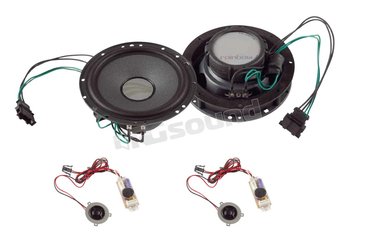 IL-C6.2 VW Golf 6 Intelligence Line 2-way custom-fit kit for VW Golf 6 Rainbow