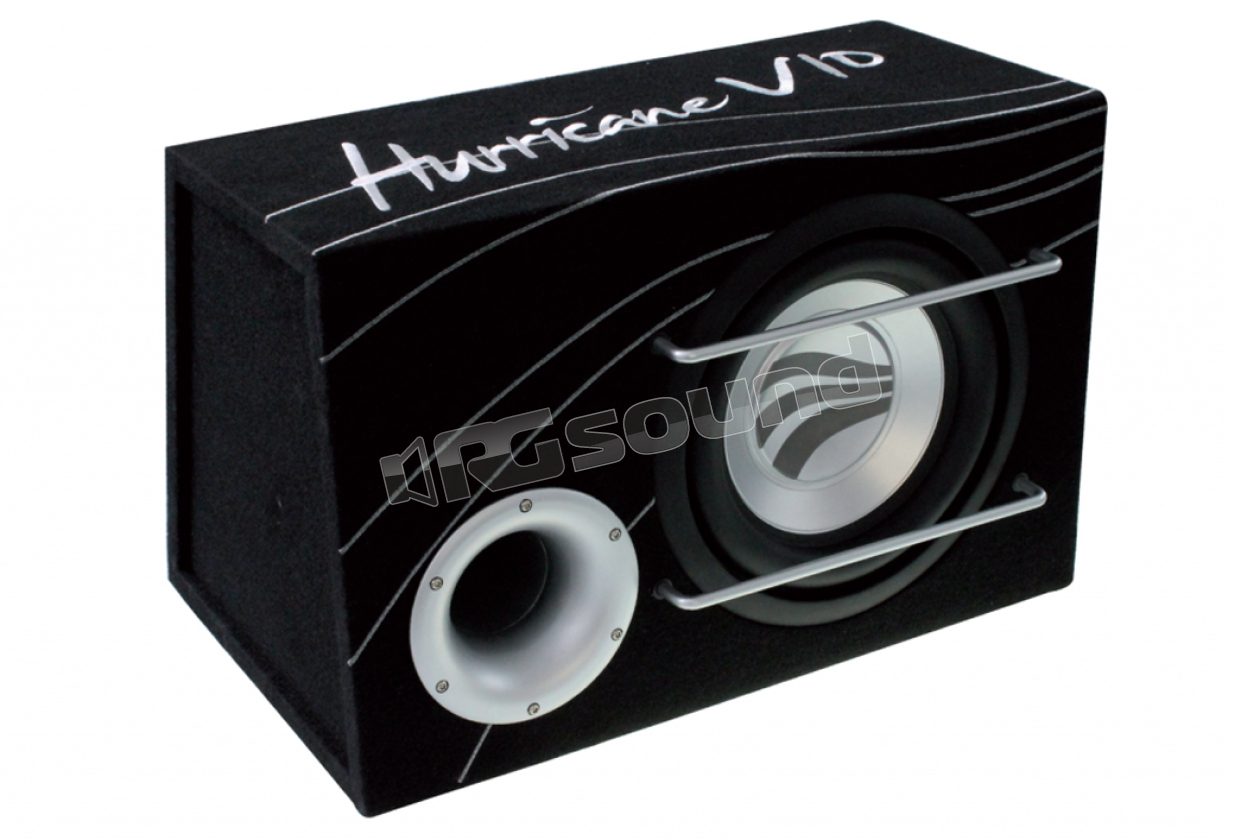 Hurricane V10 SL-S10 sub in enclosure Rainbow