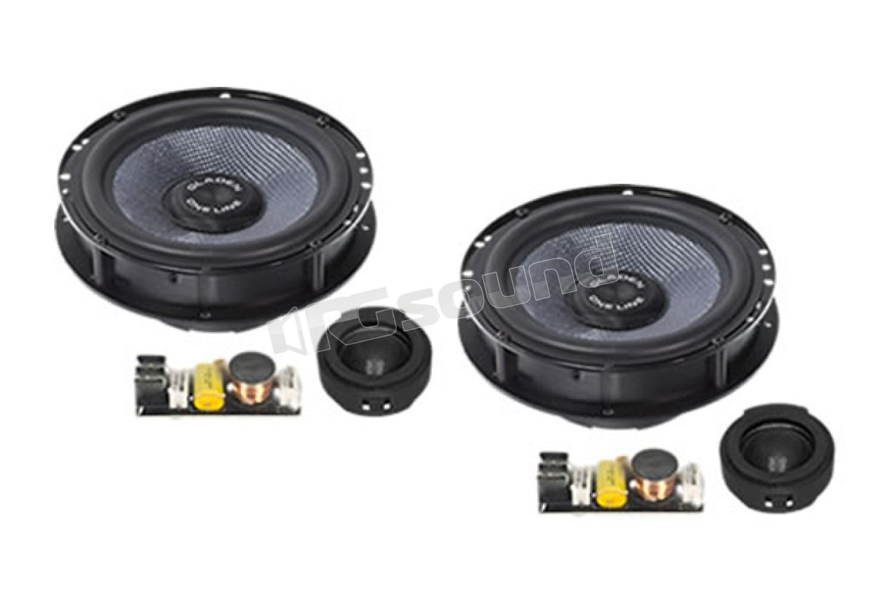 ONE 165 AUDI A4-SQX dedicated two-way kit for Audi A4 B6/B7 Gladen