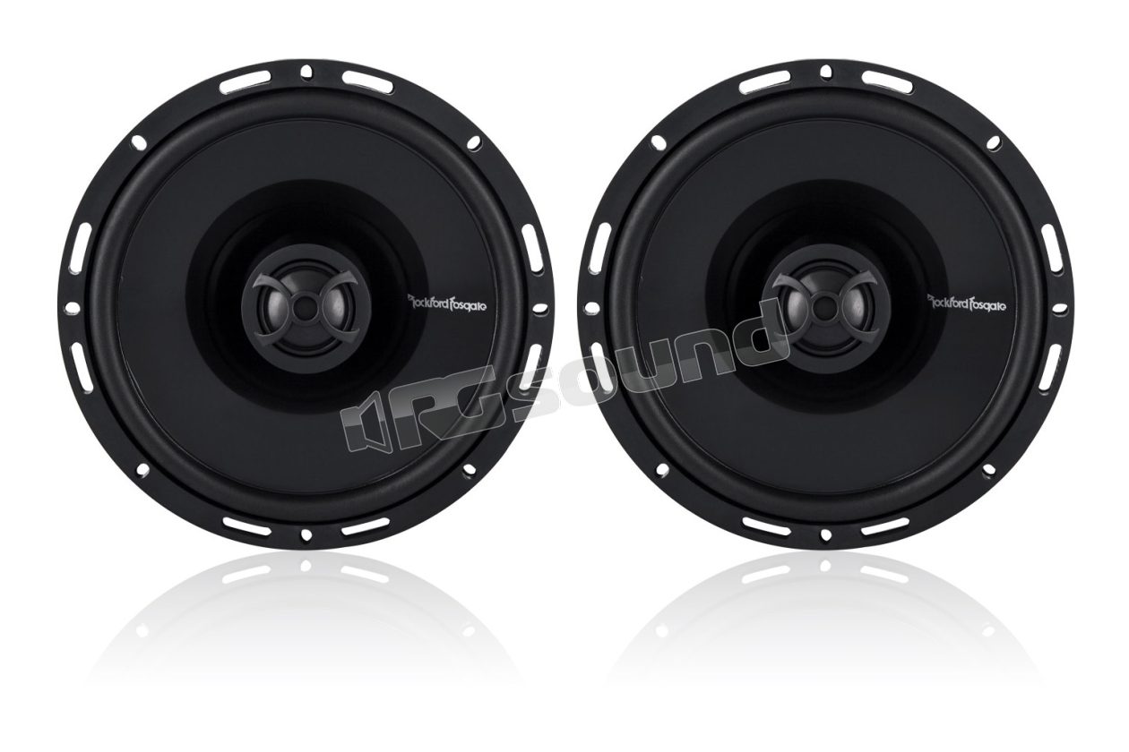 P1650 2-way full-range 16.5cm Punch series coaxial compatible with Harley-Davidson Rockford Fosgate