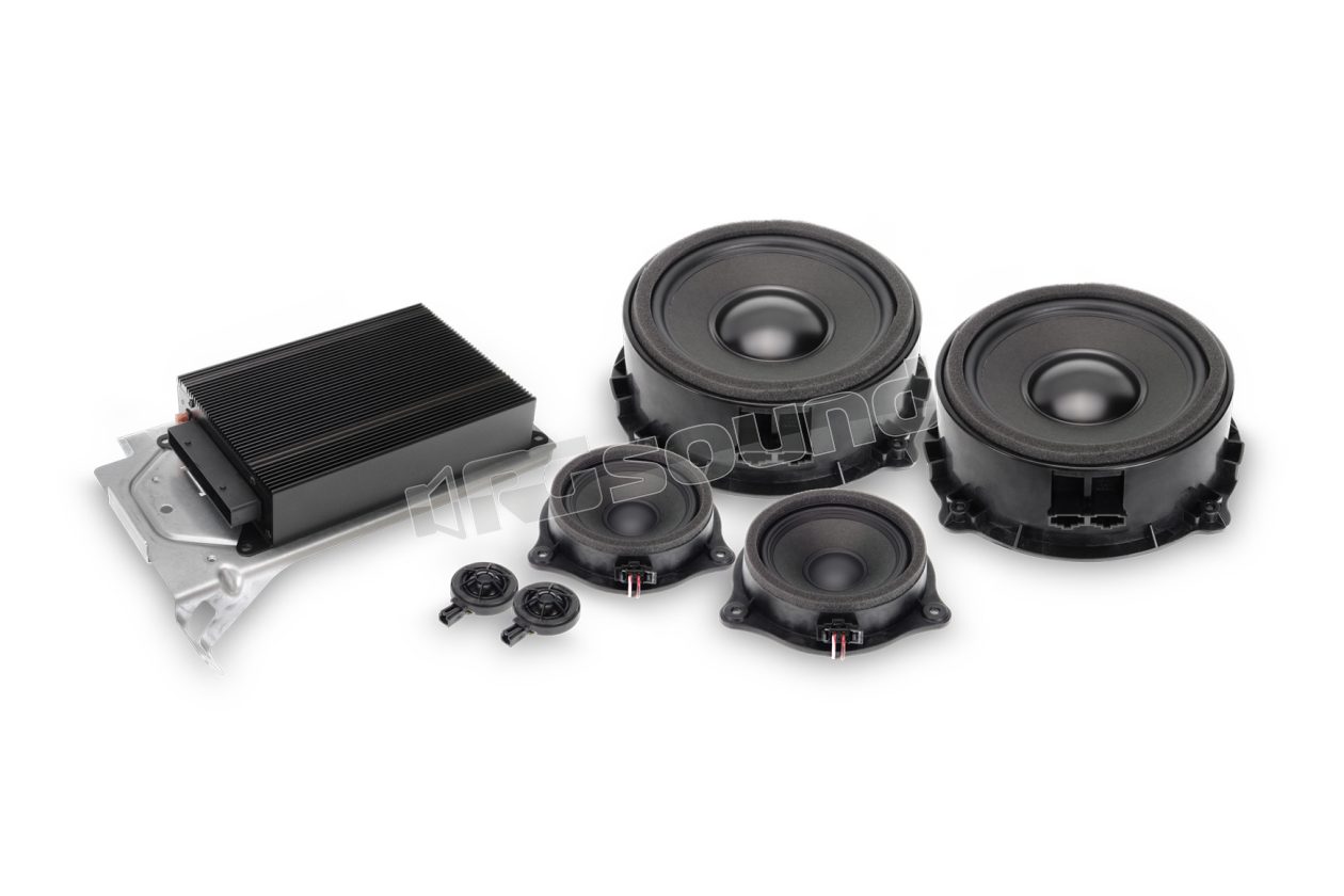 SPC-400TT 3-way kit with DSP amplifier for Audi TT Alpine