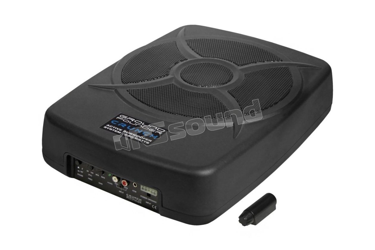 GP810 25 cm powered subwoofer Crunch
