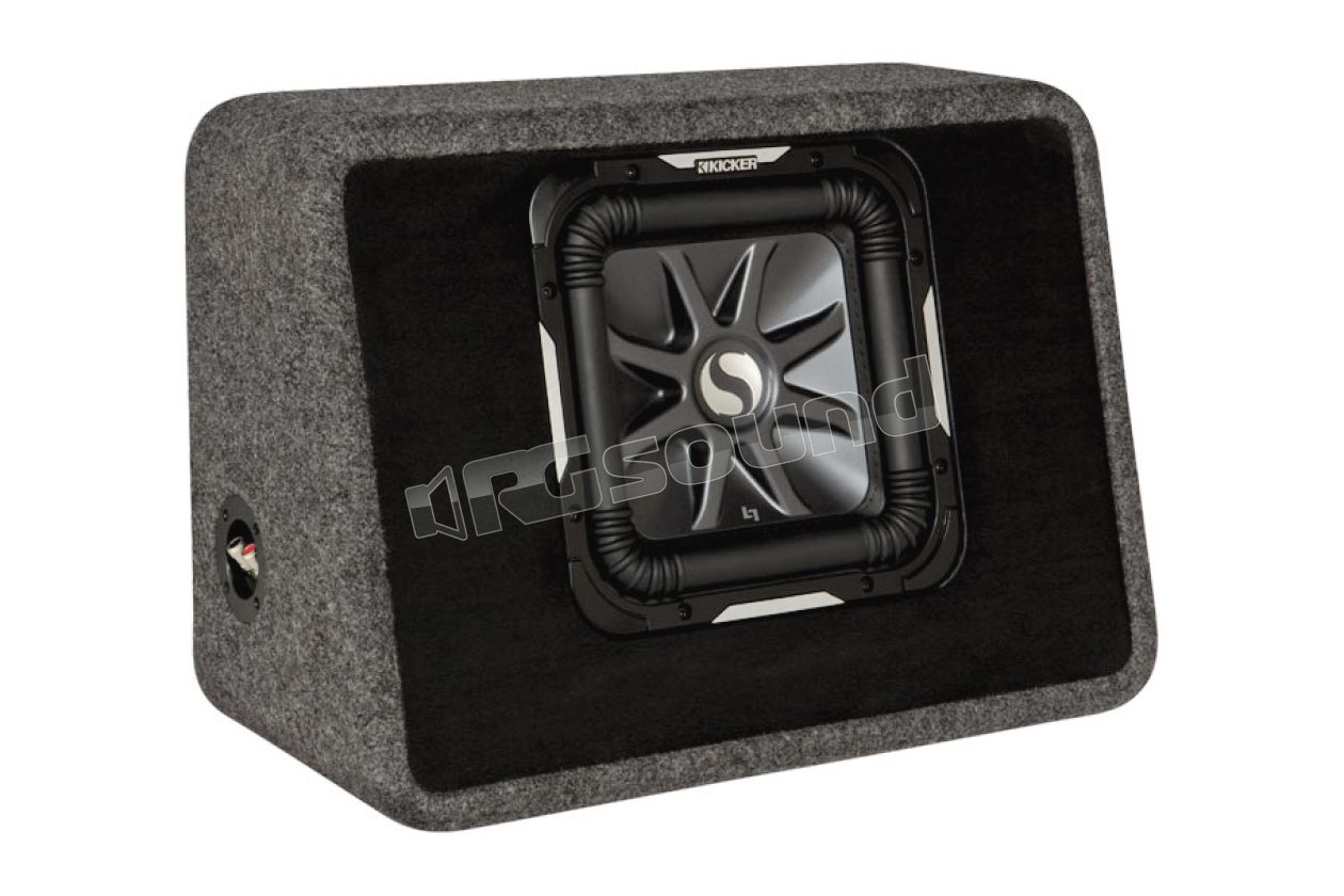 TS10L72-11 25cm Solo-Baric L7 sub in bass reflex enclosure Kicker