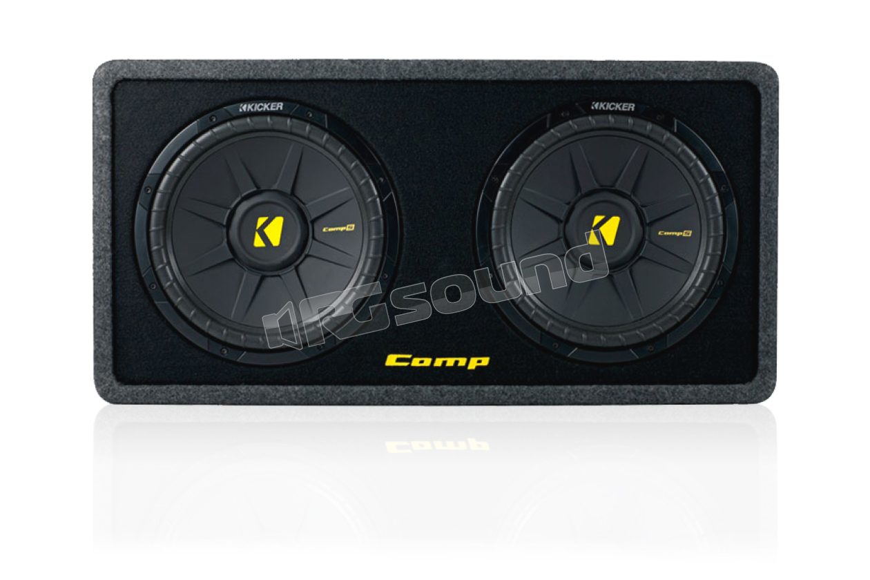 DCWS122 dual 30cm sub in ported enclosure Kicker