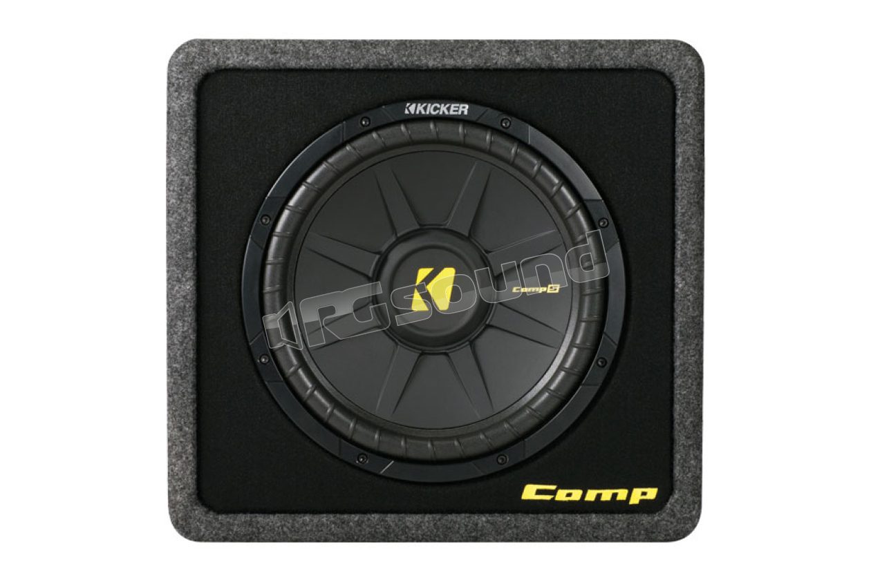 VCWS122 30 cm 2 Ohm sub in ported enclosure Kicker