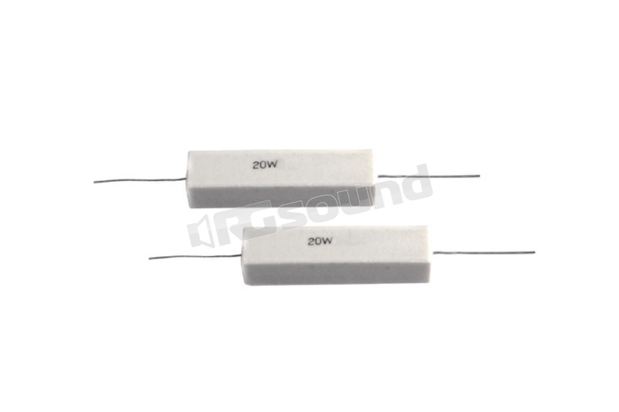 YCR1000-2 coppia resistenze in ceramica 10 Ohm 20 W Ciare