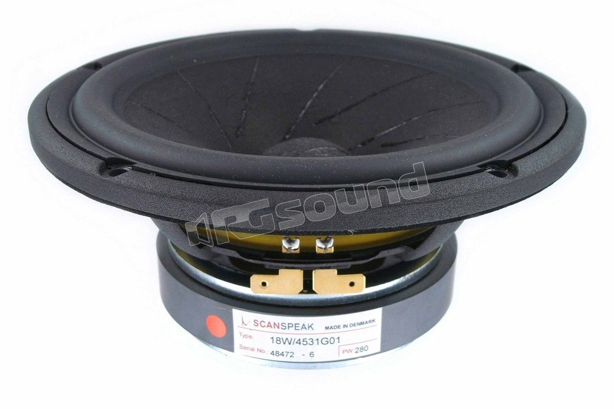 18W/4531G01 18cm midwoofer with slit cone Scan Speak