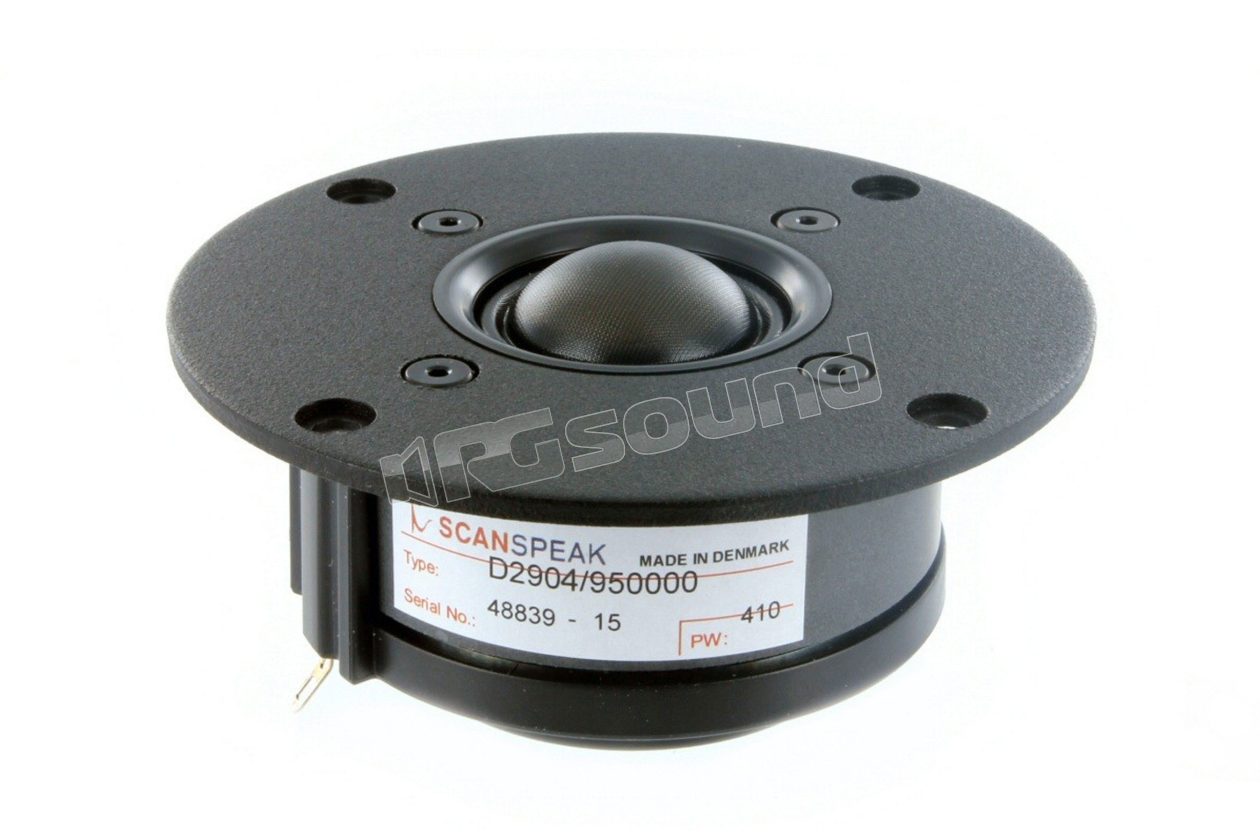 D2904/950000 pair of 28mm dome tweeters Scan Speak