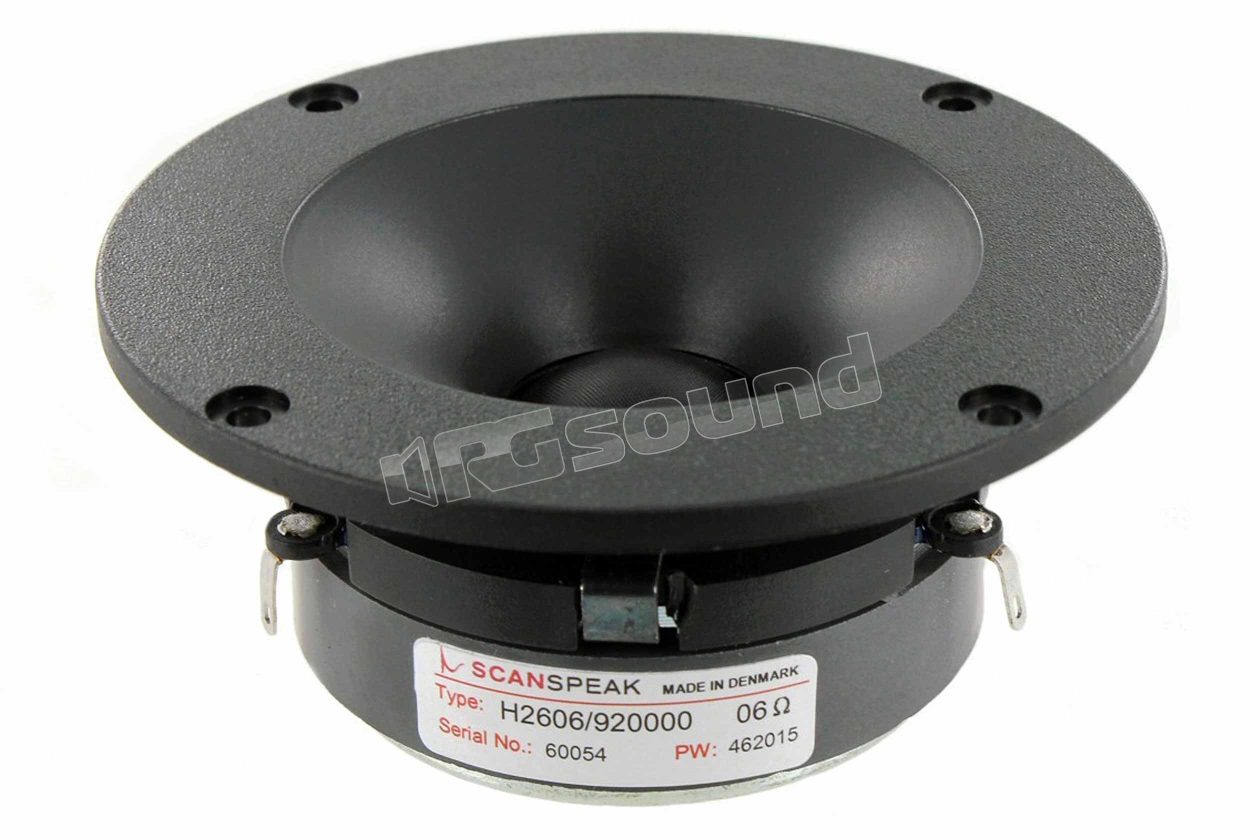 H2606/920000 pair of 26 mm horn tweeters Scan Speak