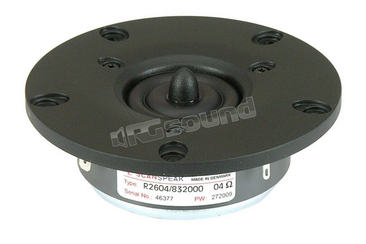 R2604/832000 pair of Discovery 26 mm tweeters Scan Speak