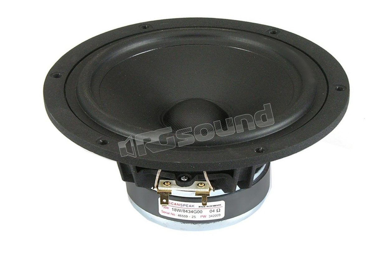 18W/8434G00 165mm midwoofer Discovey series 8 Ohm Scan Speak