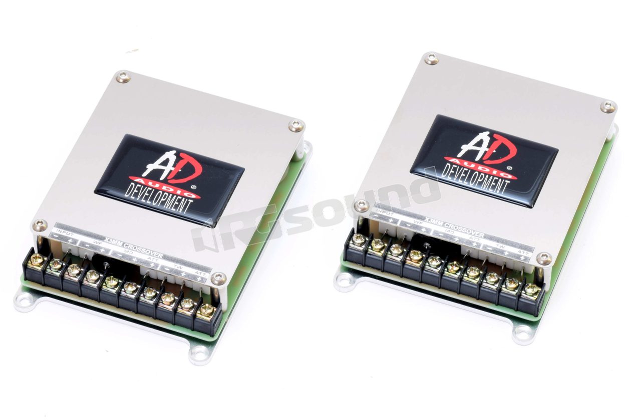 X3MM 3-way passive crossover with attenuation level AD Audio Development