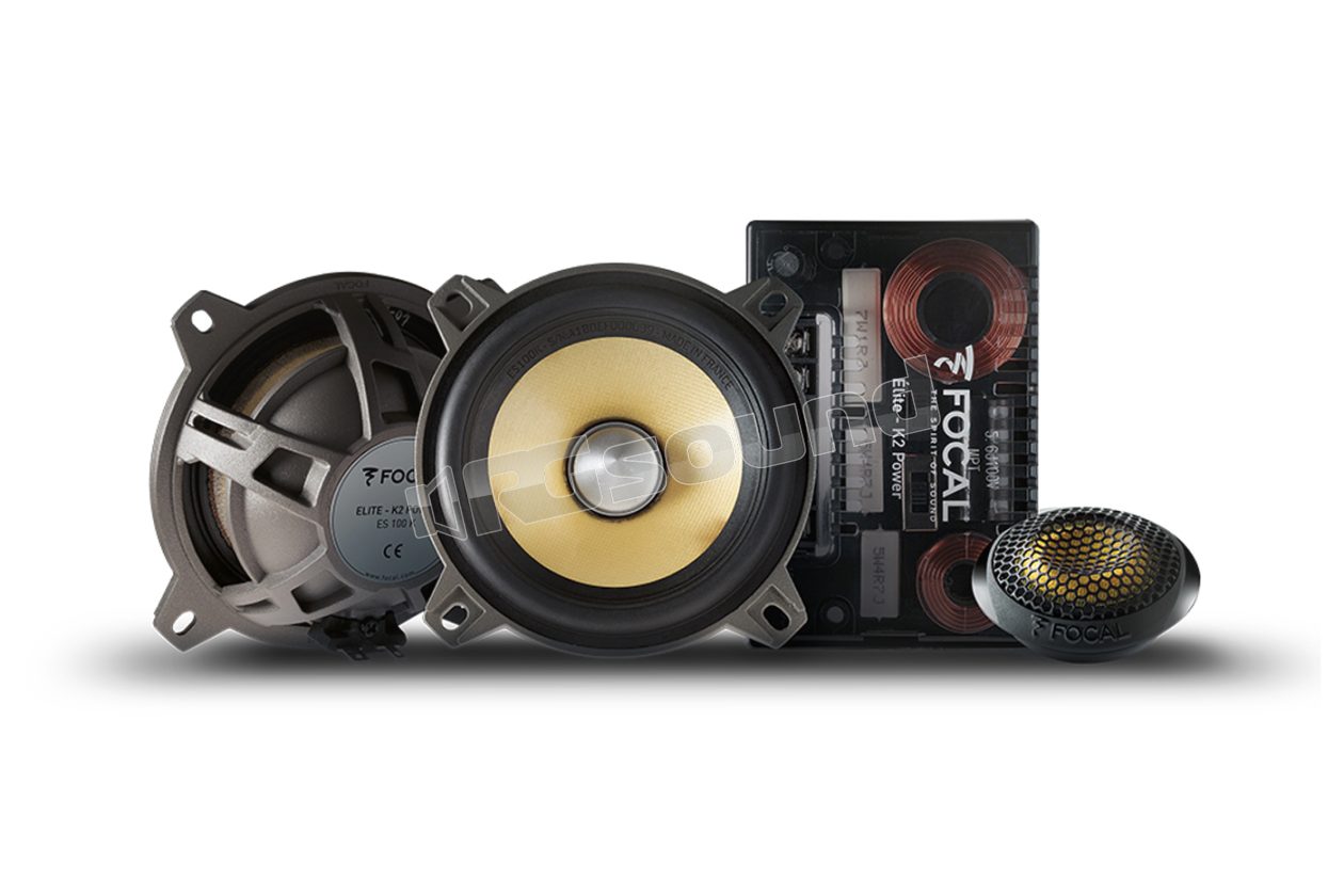 ES100K 10 cm two-way component kit Focal