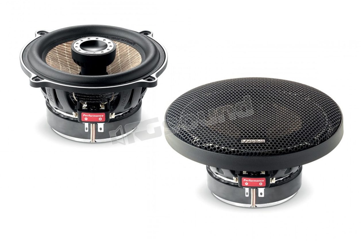 PC 130F 13cm two-way coaxial speakers with Flax cone Focal
