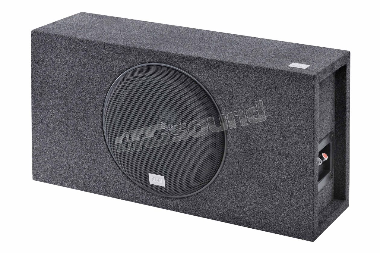 CR8 EL compact subwoofer in a bass reflex enclosure BLAM