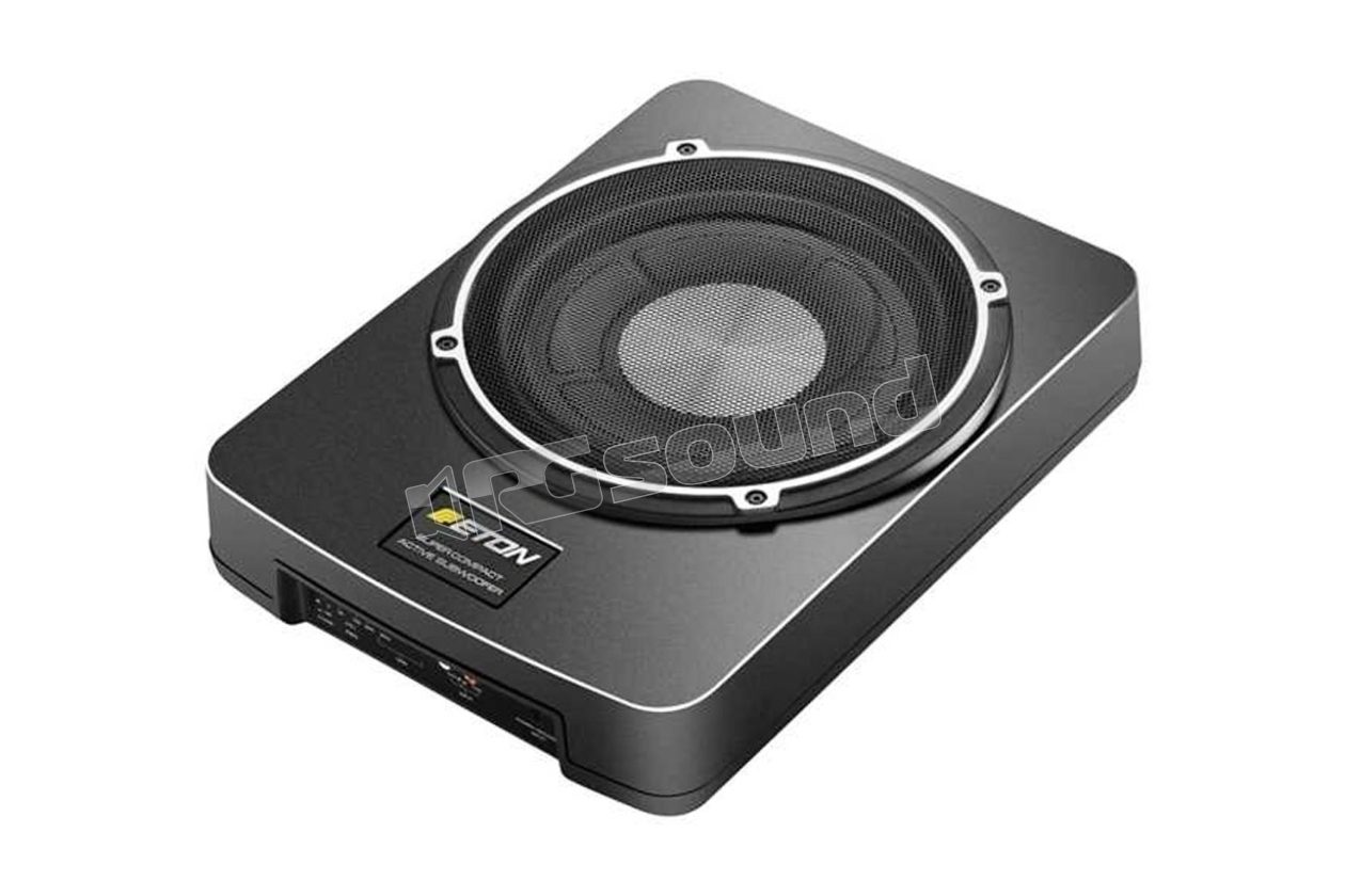 USB10 Ultra-slim 25cm under-seat powered subwoofer ETON