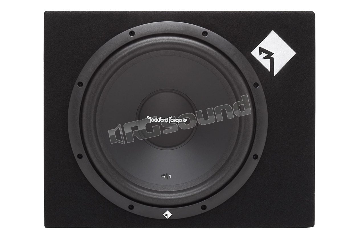 R1-1X12 Enclosed 300mm (12") subwoofer Rockford Fosgate