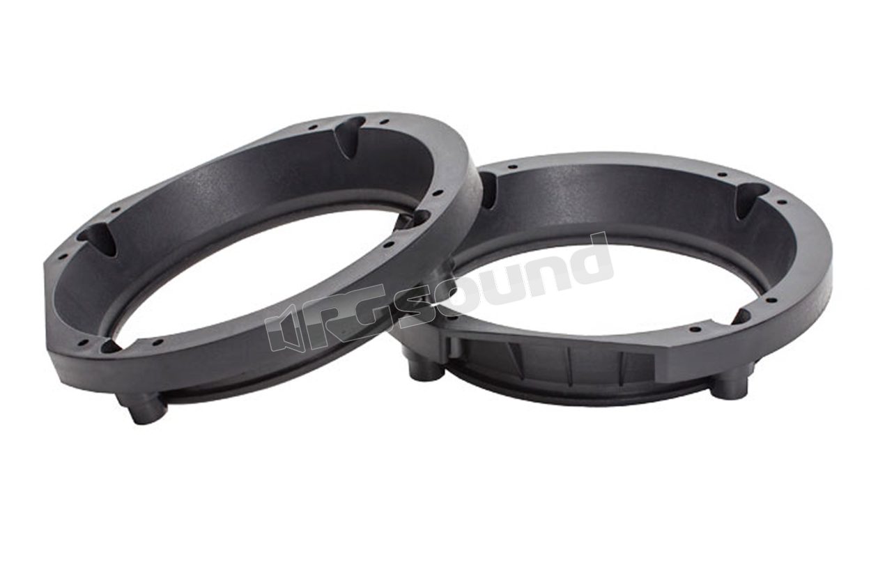PMSA65 160mm speaker adapters for Harley Davidson 1998 - 2013 Rockford Fosgate
