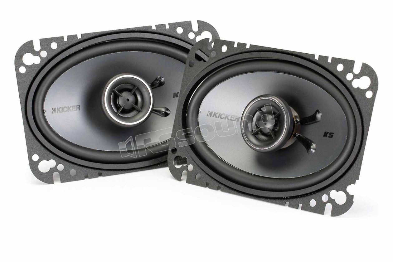 KSC464 4x6'' three-way coaxial speakers Kicker