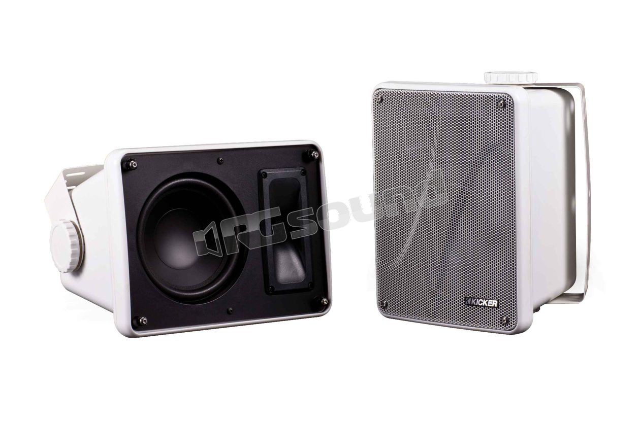 KB6000W outdoor speakers - white finish Kicker