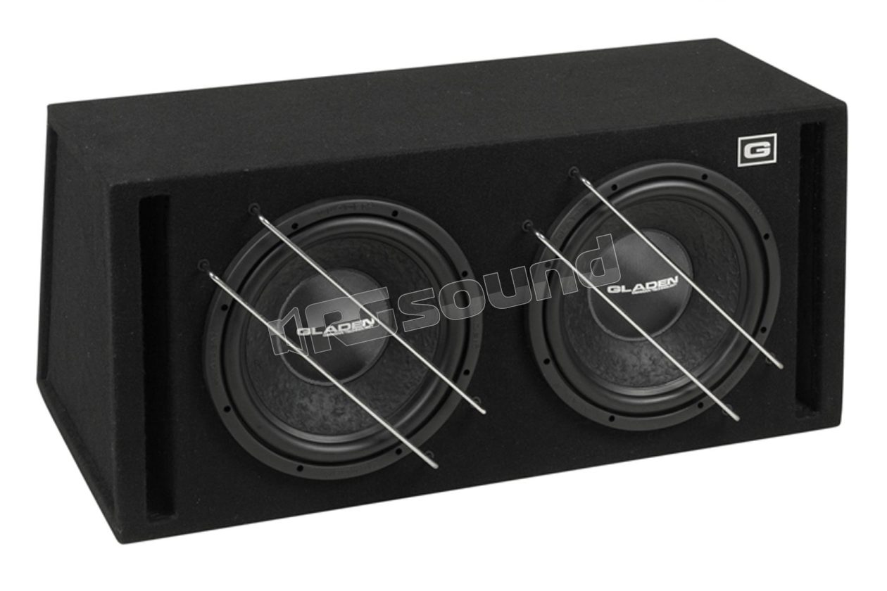 RS 12 VB DUAL 2x 30cm subwoofers in enclosure Gladen