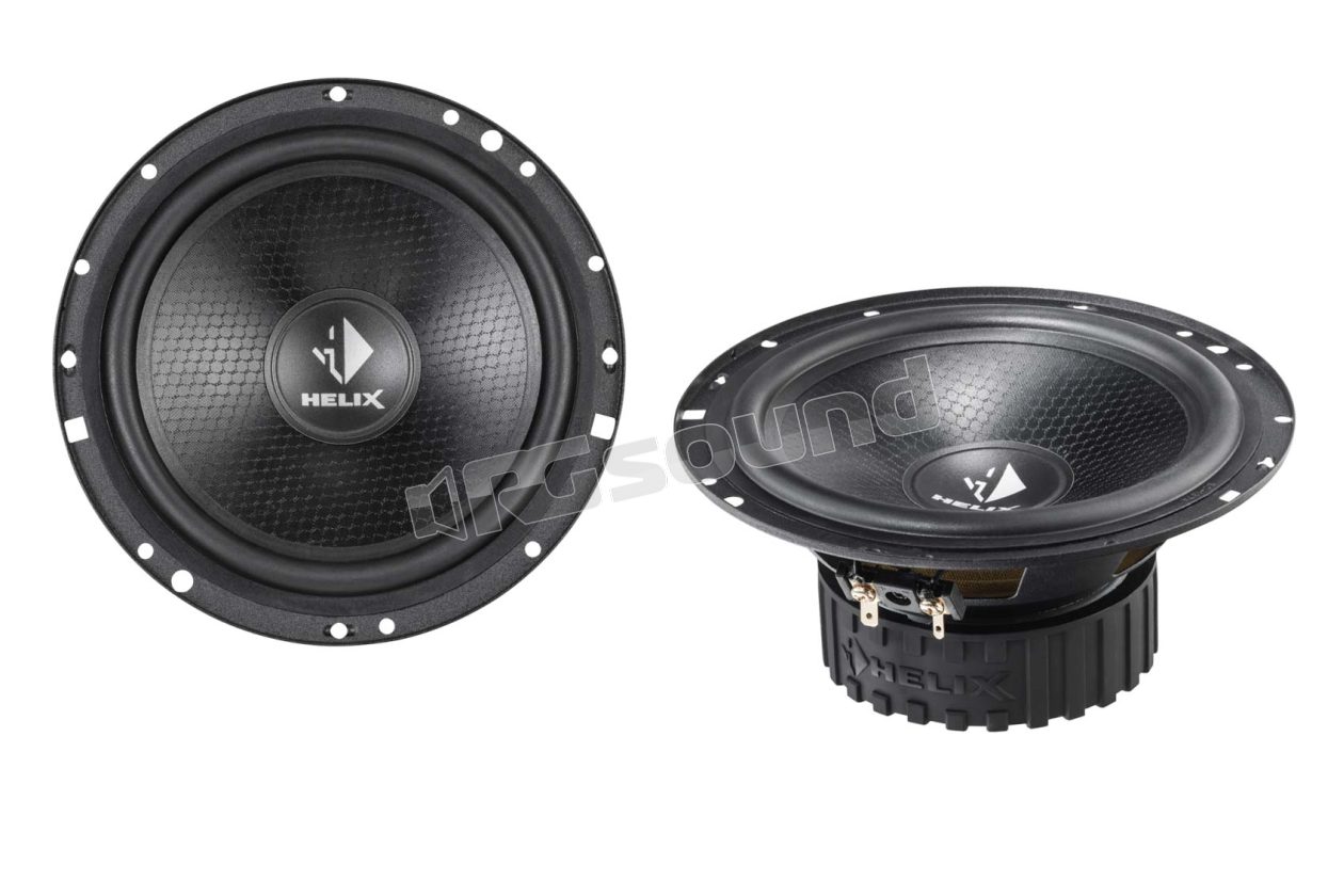 P 6B 165mm midwoofer pair with composite cellulose and fiberglass cone Helix