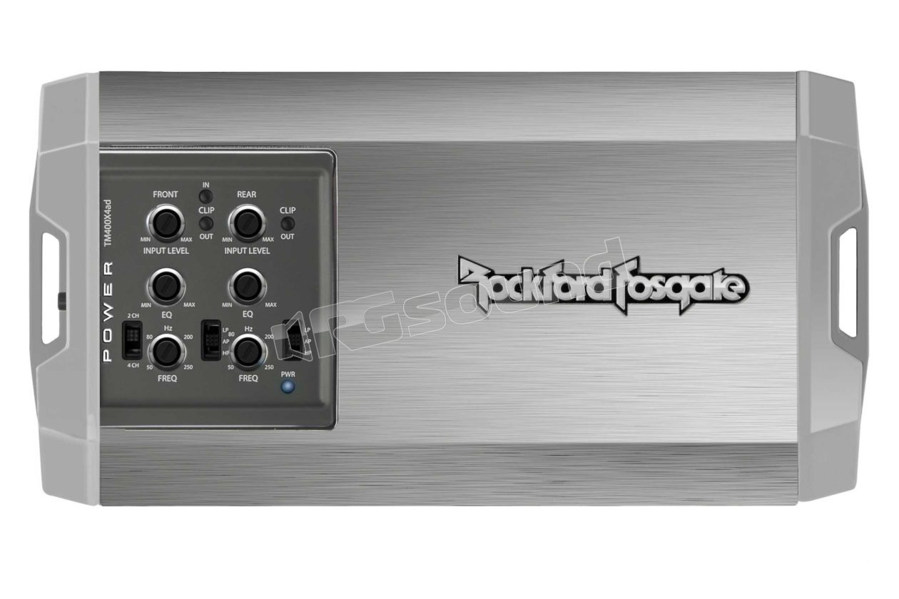 TM400X4AD Amplificatore ad alta efficienza a 4 canali in Classe AD Rockford Fosgate