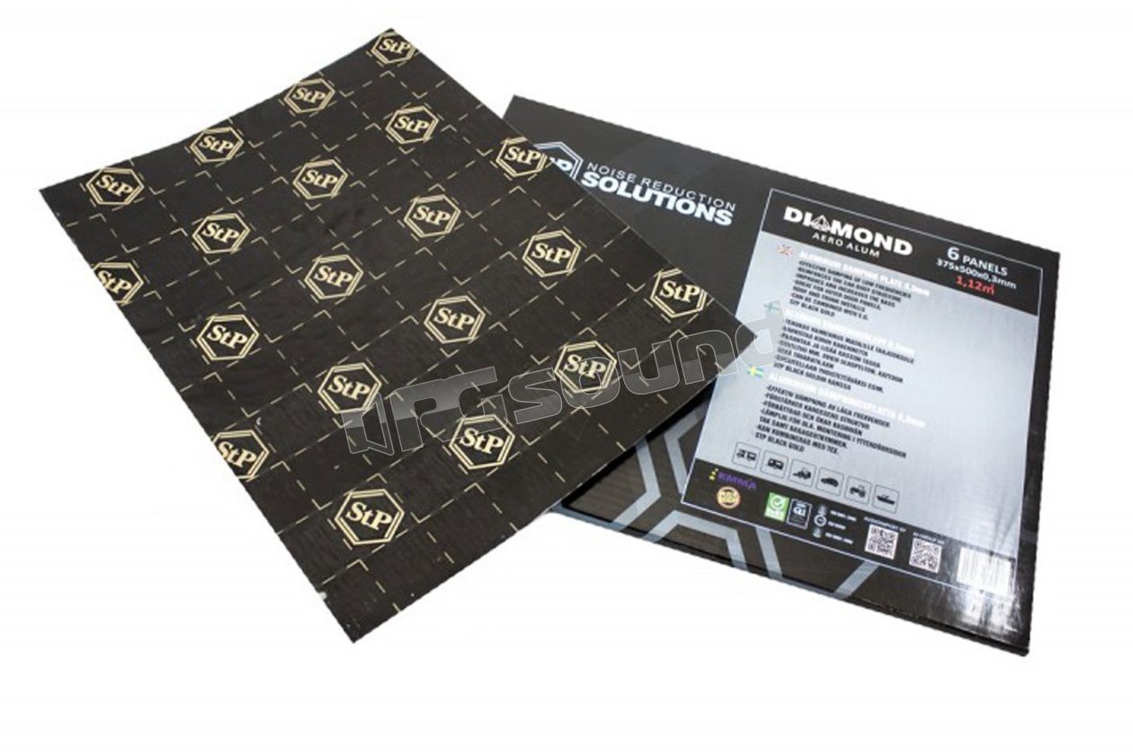 STP AERO ALUM DIAMOND Self-adhesive aluminum sheet for panel sealing and stiffening STP Standartplast