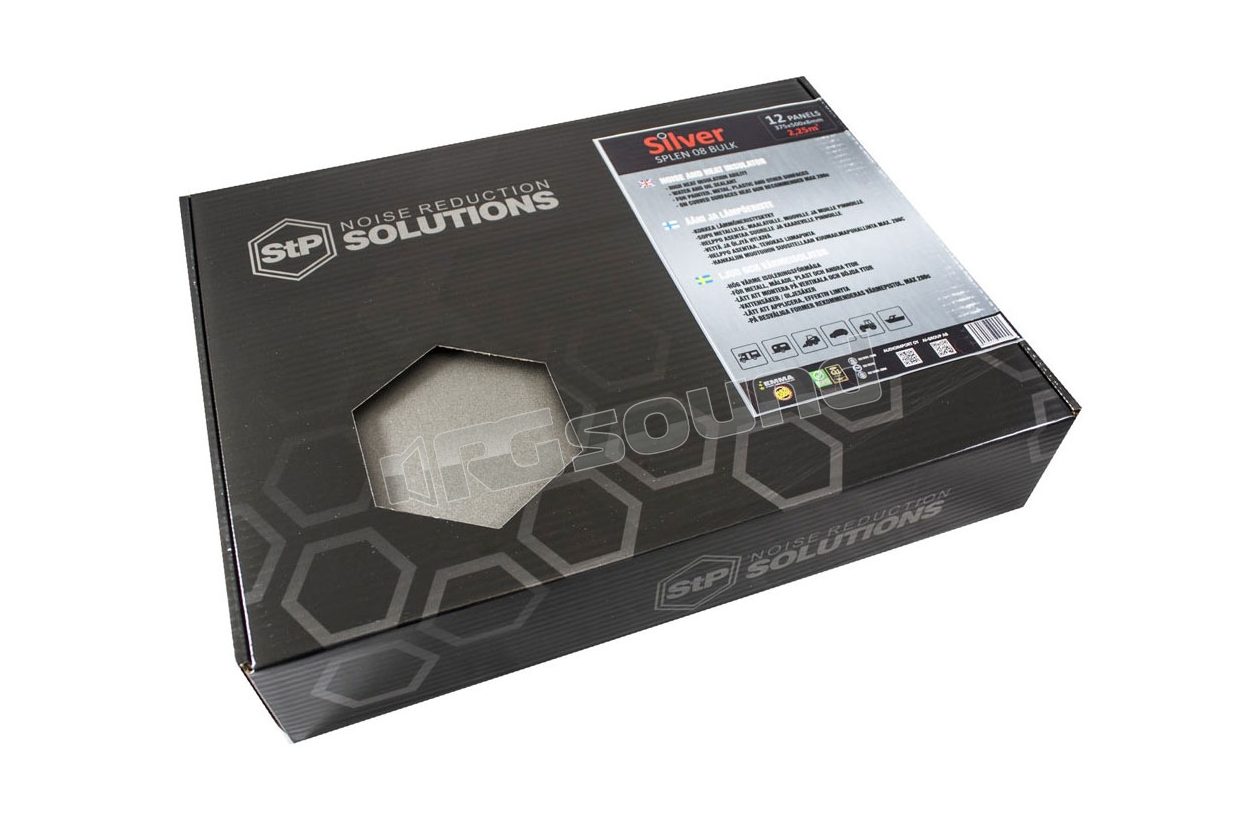 STP SPLEN 8 Silver Bulk Self-adhesive thermal and acoustic insulation, 8 mm thick STP Standartplast