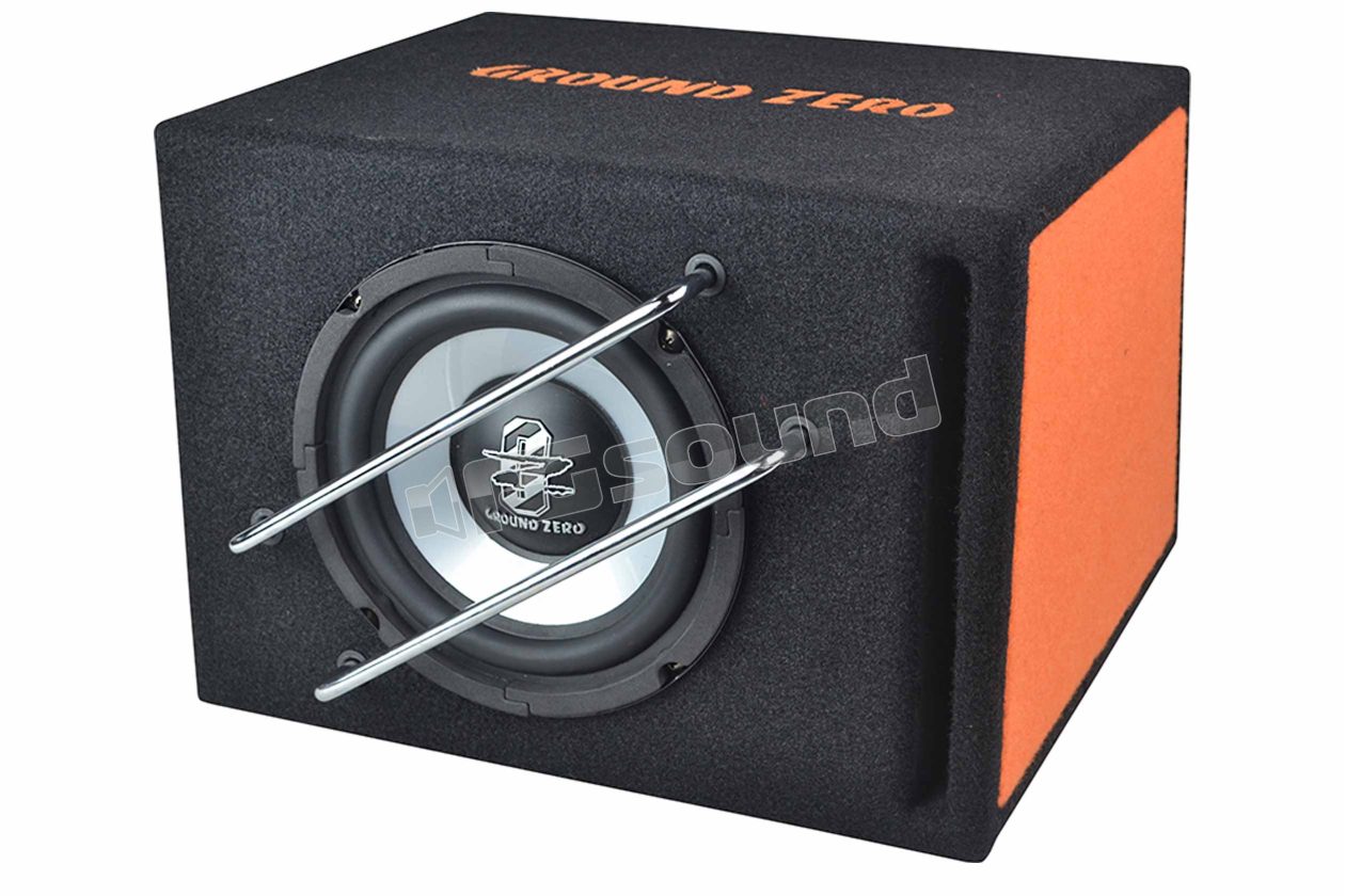 GZIB 165BR-ACT 16.5cm sub in vented enclosure Ground Zero