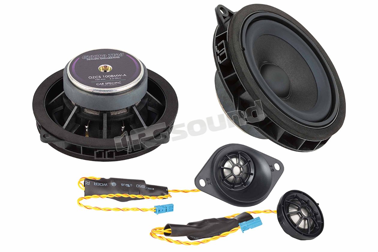 GZCS 100BMW-A 2-way kit specific for BMW Ground Zero