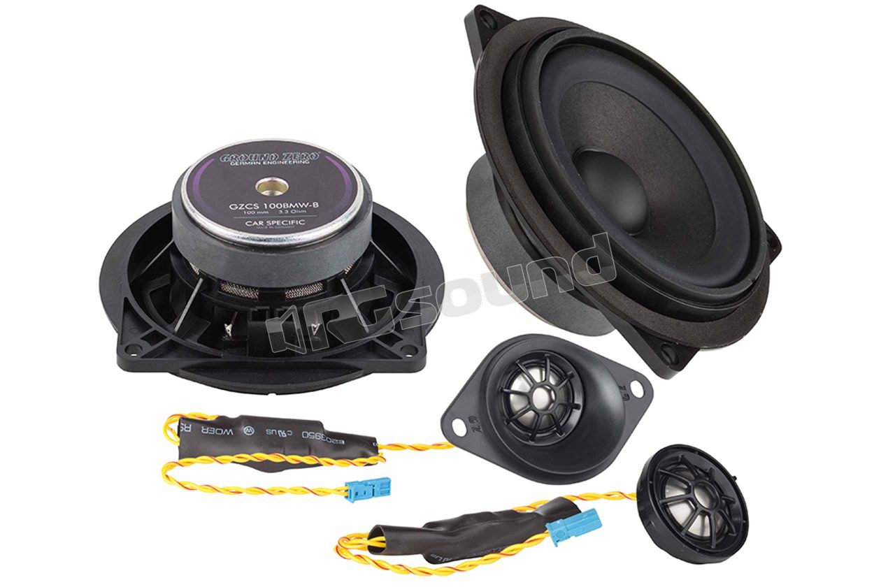 GZCS 100BMW-B 2-way kit specific for BMW Ground Zero