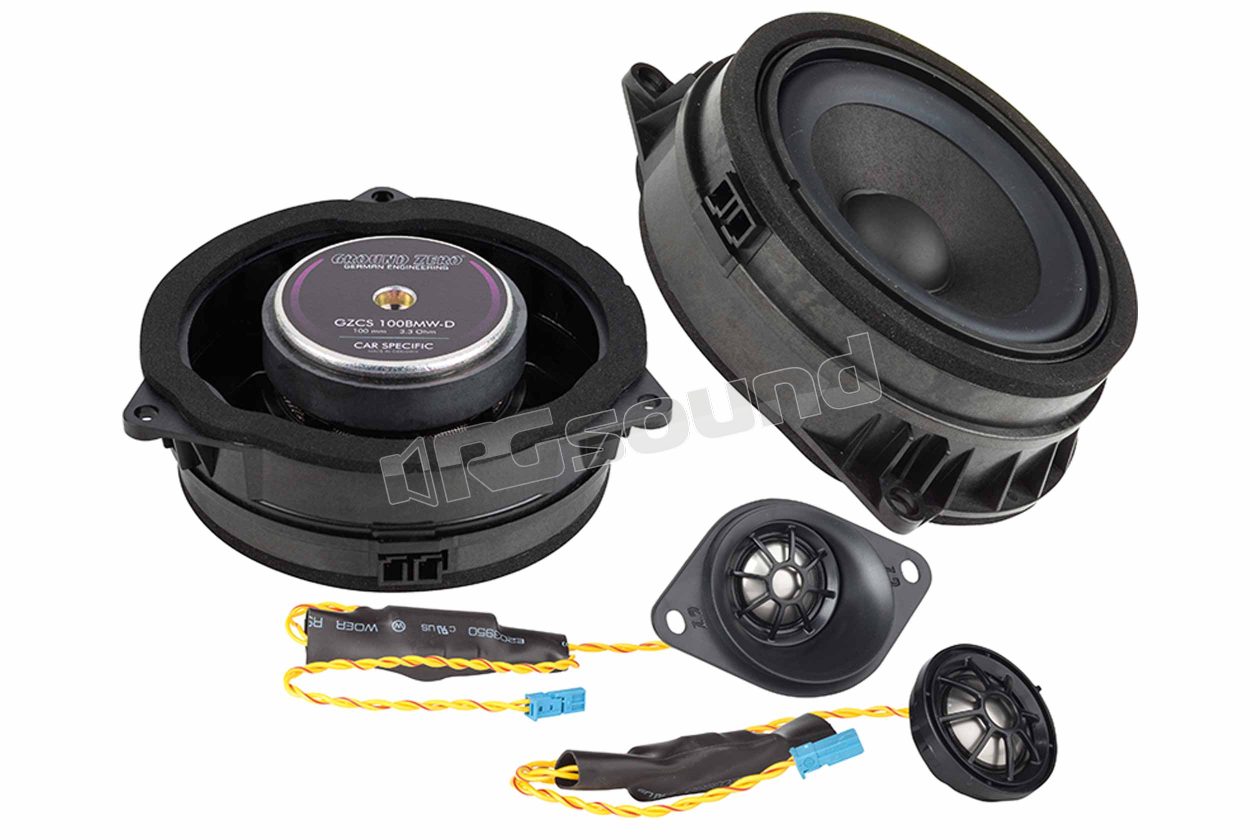 GZCS 100BMW-D 2-way kit specific for BMW Ground Zero