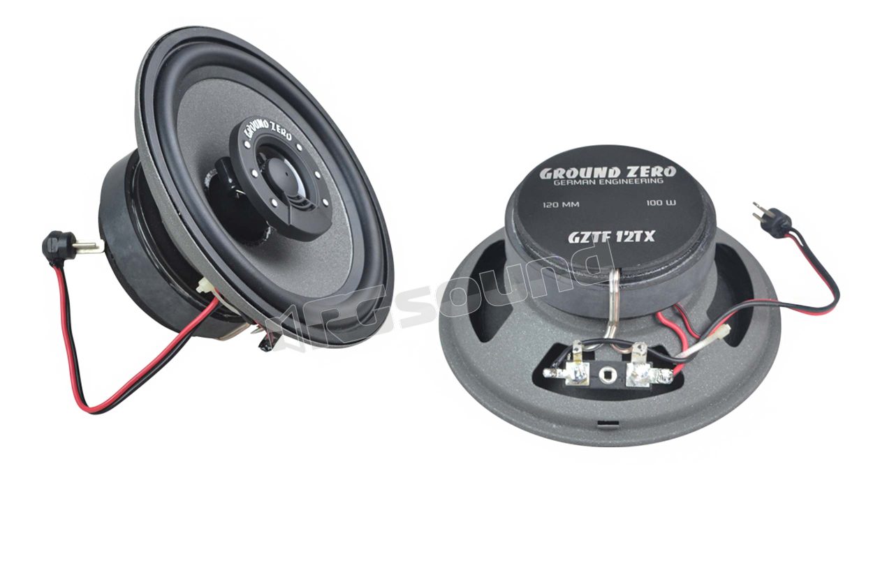 GZTF 12TX 120mm coaxial speakers for Mercedes Ground Zero