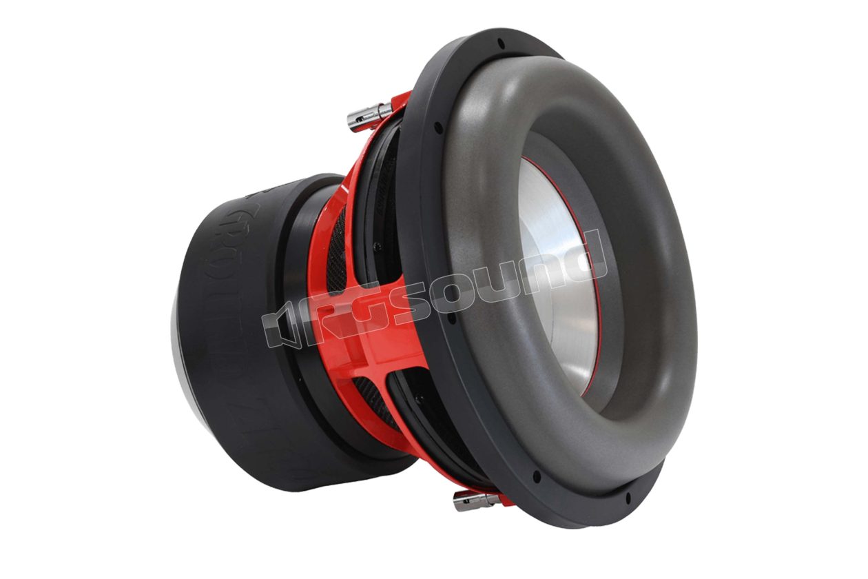 GZNW 12Xmax 30cm subwoofer with dual 1 Ohm voice coils and 3000 W RMS power Ground Zero
