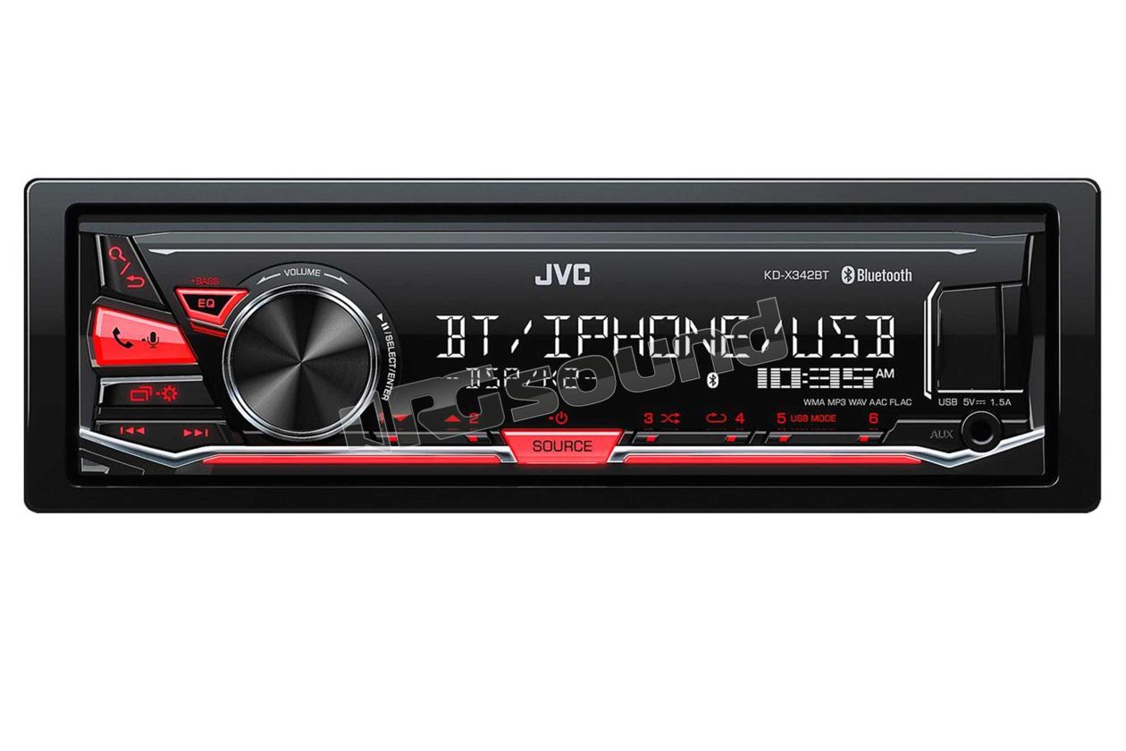 KD-X342BT  JVC