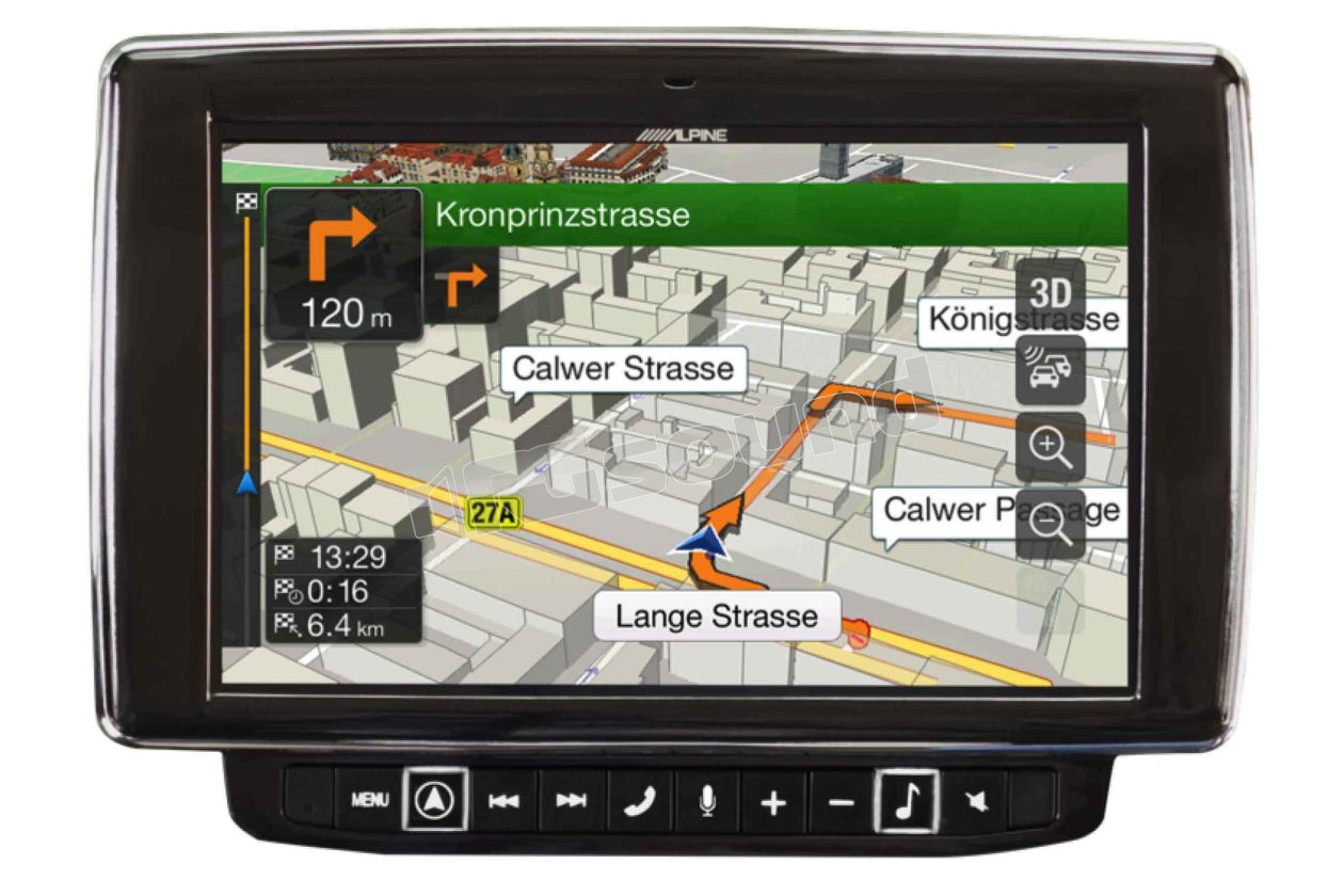 X902D-DU monitor 9'' + Apple Car Play + Android Auto + navigatore per Ducato, Jumper, Boxter Alpine