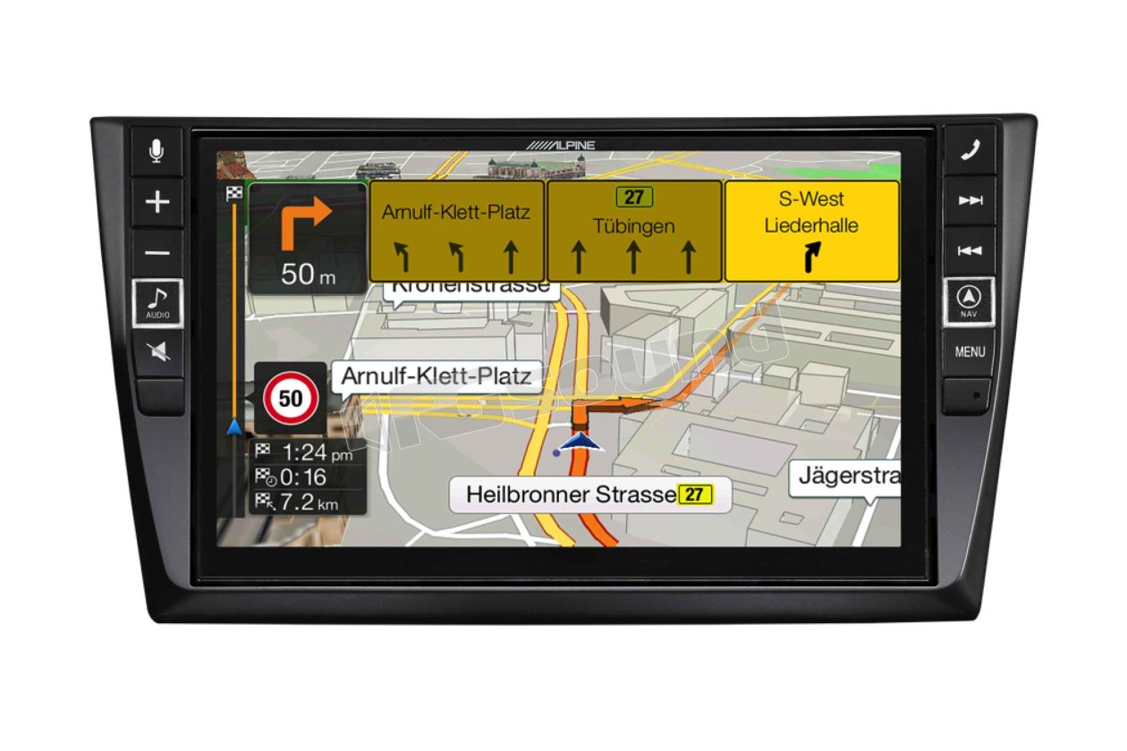 X902D-G6 9''+ Apple Car Play + Android Auto +navigatore per VW Golf 6 Alpine