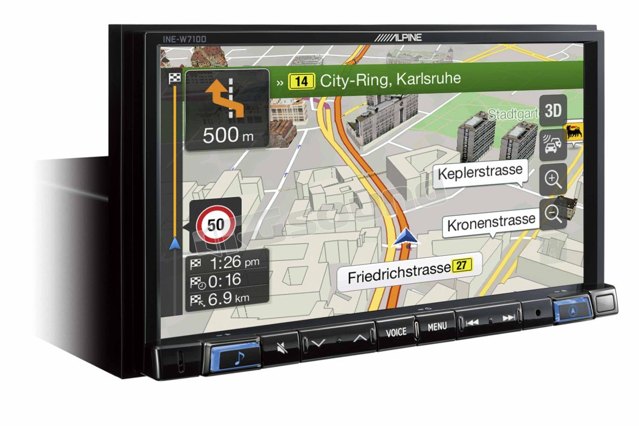 INE-W710D Apple Car Play + Android Auto Alpine