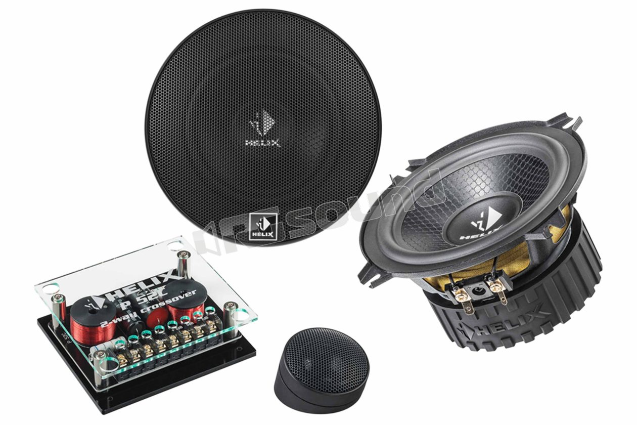 P 52C Two-way speaker kit with 13 cm woofer, silk dome tweeter and crossover Helix