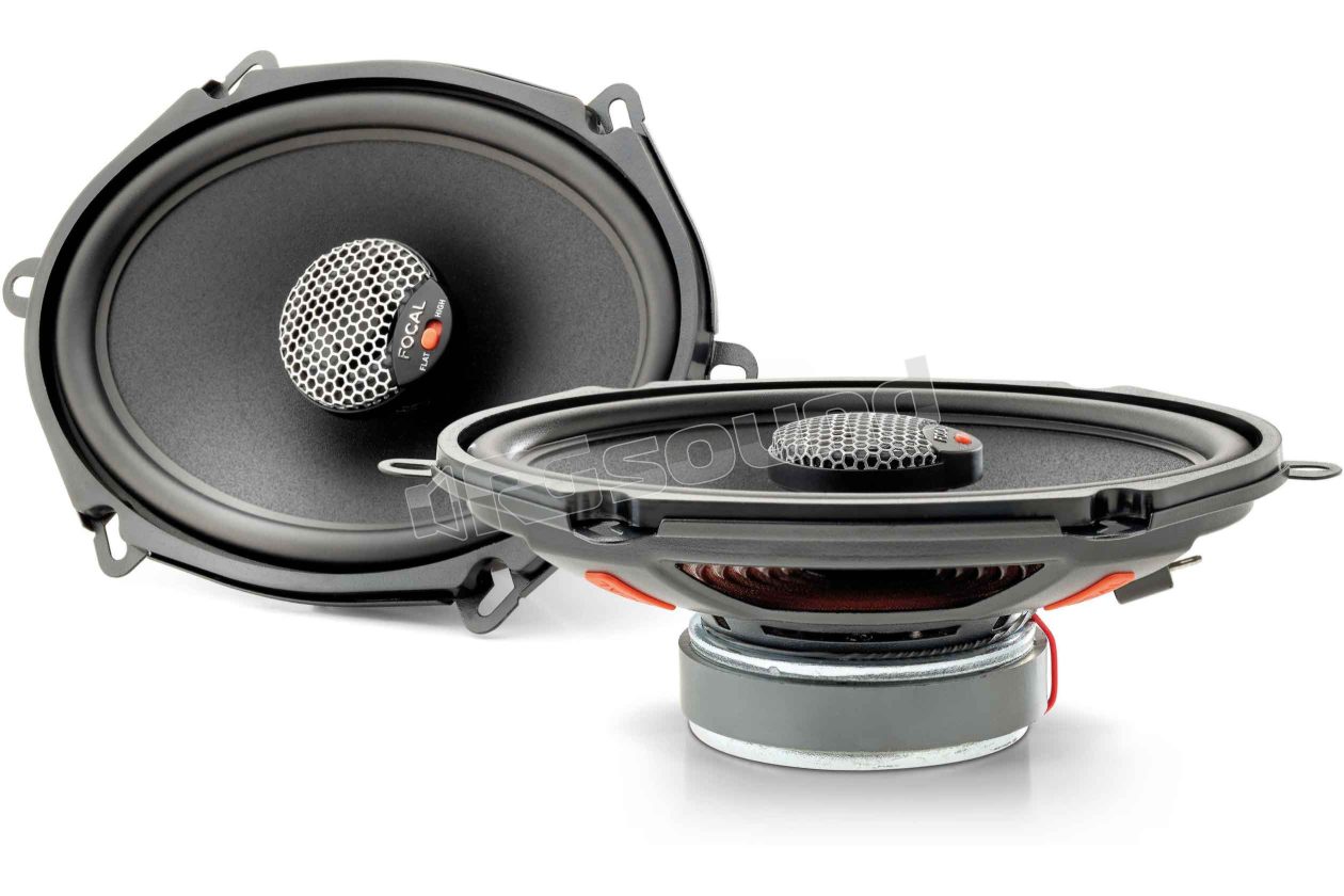 ICU 570 Pair of 5"x7" two-way elliptical coaxial speakers Focal