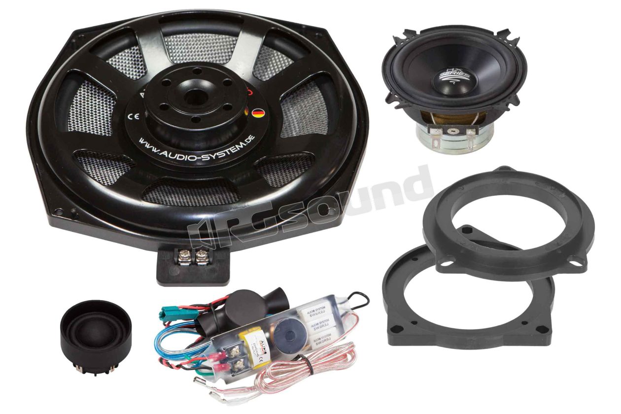 HX 200 BMW DUST EVO dedicated three-way kit for all BMW E and F Series models Audio System