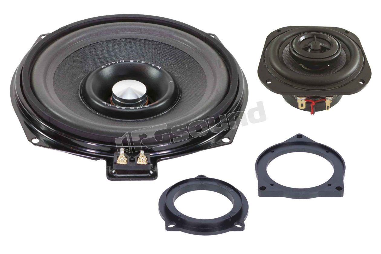 CO 200 BMW EVO 2 two-way kit with 200mm woofer and 80mm coaxial, dedicated for BMW all E and F Series models Audio System