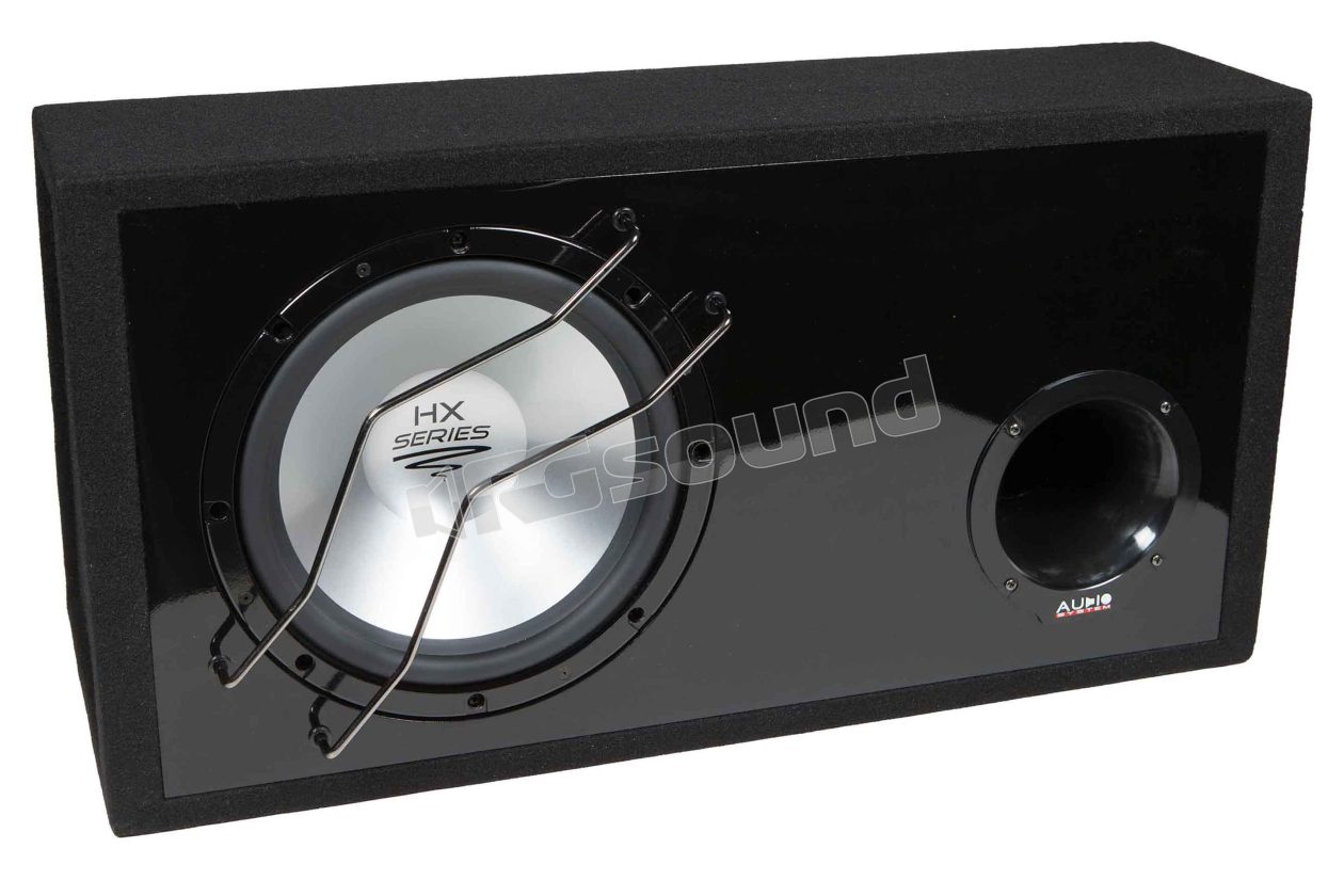 HX 12 PHASE BR 30 cm sub in a ported enclosure Audio System