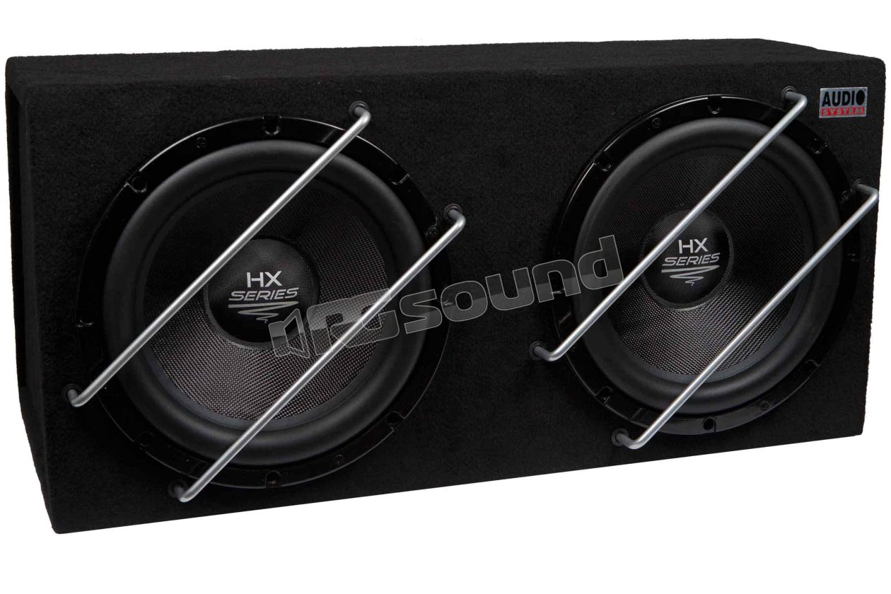 HX 12 SQ G-2 dual 30 cm Sound Quality sub in sealed enclosure Audio System