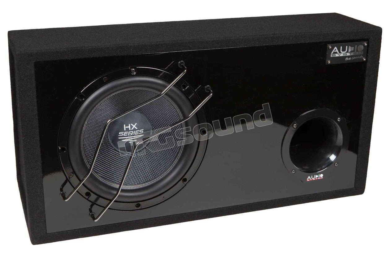HX 12 SQ BR 30 cm subwoofer in a bass reflex enclosure Audio System