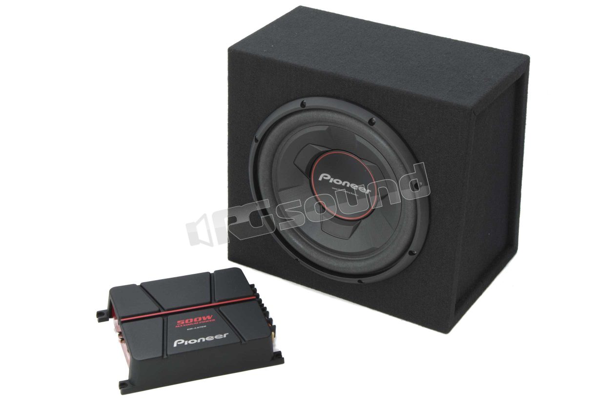 GXT-3706B kit with subwoofer, amplifier and connection cables Pioneer